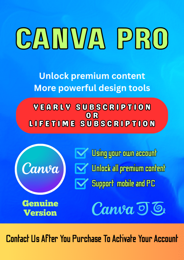 Canva Pro Subscription - 1